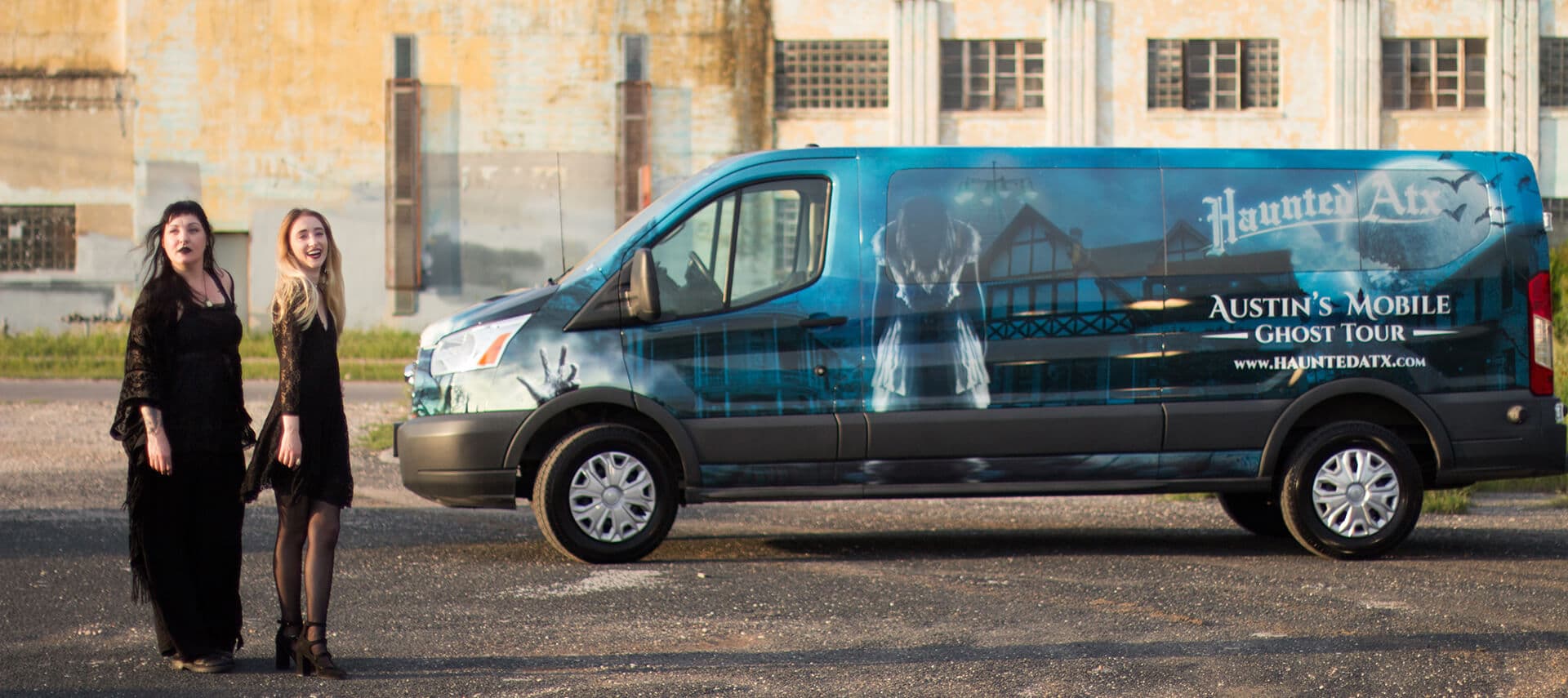 Public Haunted Van Tour